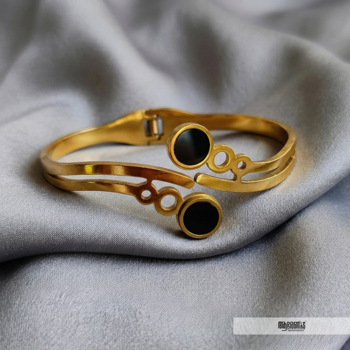 Double Anti Tarnish Bangle Bracelet