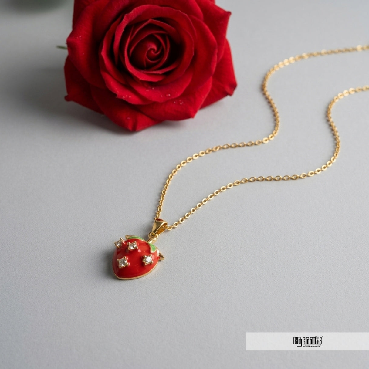 Fancy Strawberry Necklace