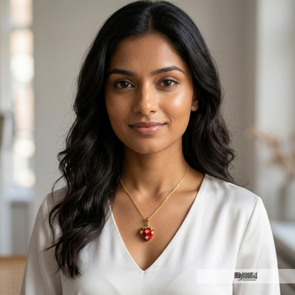 Fancy Strawberry Necklace