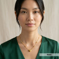 Simple Heart Beaded Necklace