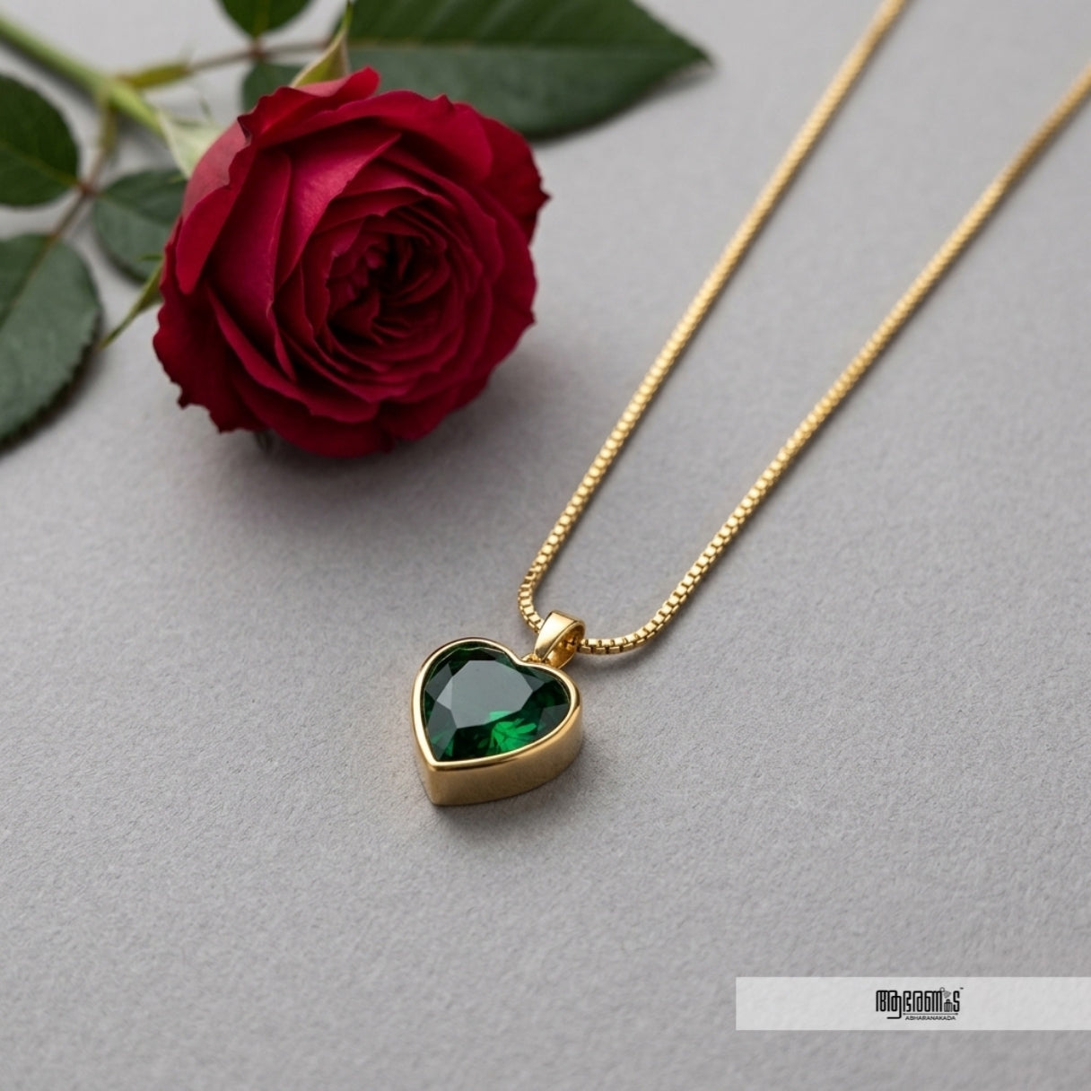 Emerald Stone Replica Necklace