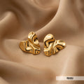 Glazing Heart Anti Tarnish Studs
