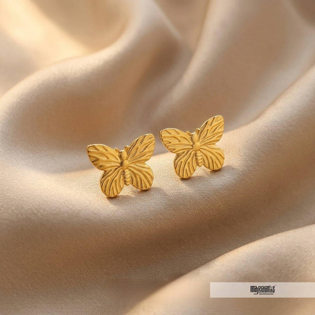 Butterfly Anti Tarnish Studs