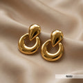 Locket type Gold Replica Studs