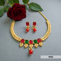 Matte Finish Necklace Set - ABNS07