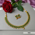 Matte Finish Necklace Set - ABNS11