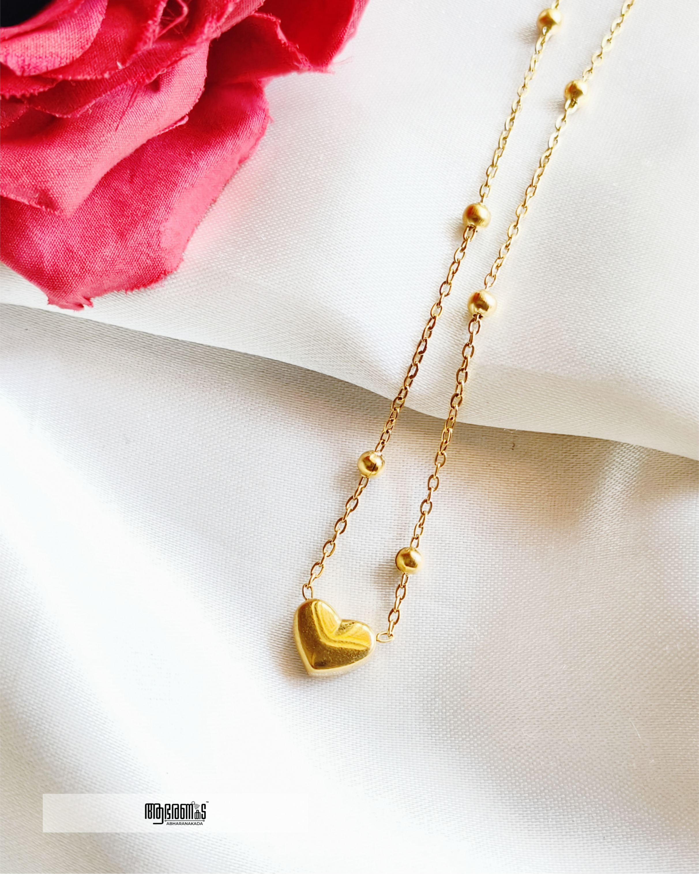 Heart Shaped Pendant Anti Tarnish