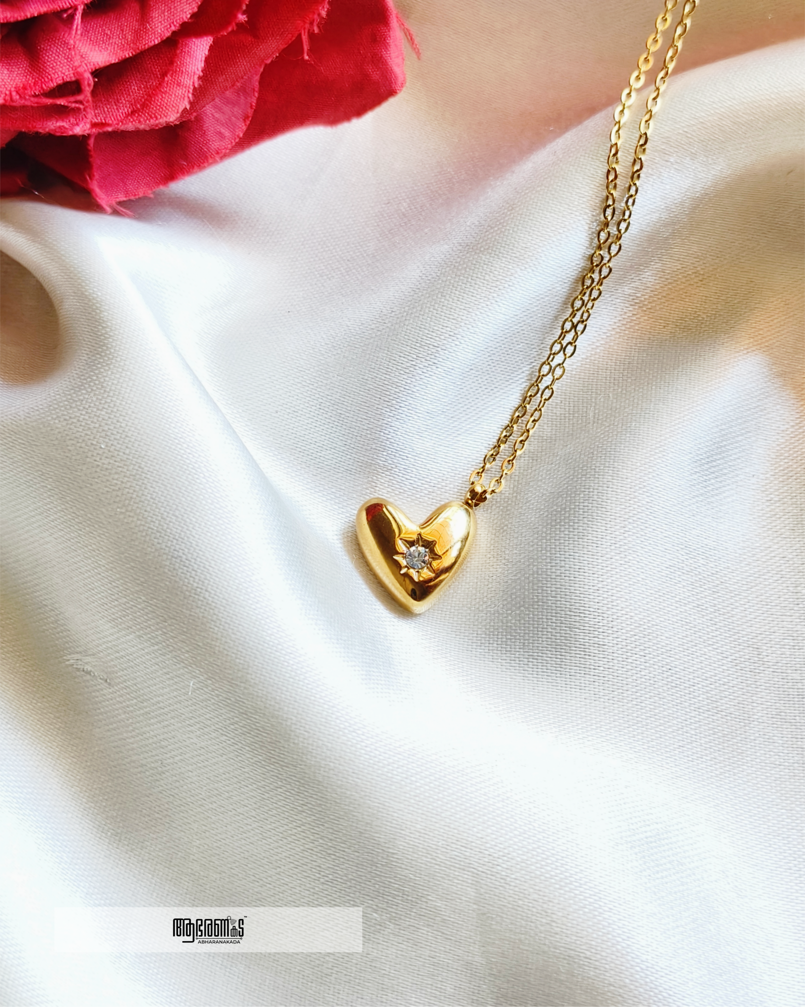 Stoned Heart Anti Tarnish